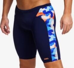 Spodenki do pływania Funky Trunks Wet Paint Jammery. Niebieskie kąpielówki męskie FUNKY TRUNKS, m, bez wzorów, z elastanu, do pływania. Za 164.25 zł.