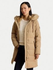 LAUREN RALPH LAUREN Kurtka puchowa 297957509007 Beżowy Regular Fit. Brązowe kurtki damskie Lauren Ralph Lauren, l, bez wzorów, z puchu, bez kaptura. Za 1,699.00 zł.
