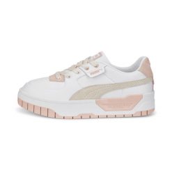 Buty do chodzenia damskie Puma Cali Dream. Białe buty sportowe na co dzień damskie Puma, bez wzorów, z materiału, trekkingowe. Za 421.00 zł.