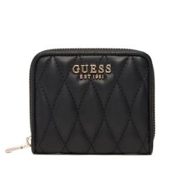 Portfel Guess. Czarne portfele damskie Guess, z aplikacjami. Za 179.99 zł.