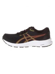 Asics Buty "Contend 8" w kolorze czarno-zielonym do biegania rozmiar: 41,5. Czarne obuwie do biegania damskie Asics. Za 126.15 zł.