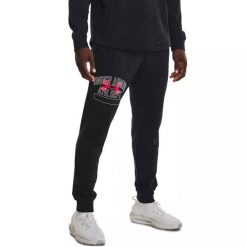 Spodnie dresowe męskie Under Armour Rival Terry Athletic Department Jogger. Czarne spodnie dresowe męskie Under Armour, bez wzorów, z dresówki. Za 169.99 zł.