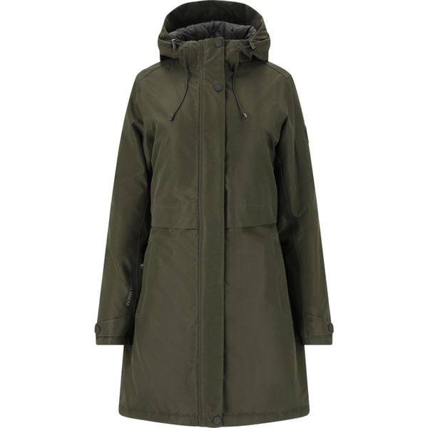 Parka dla kobiet Whistler Mullie V2 10000. Zielone parki damskie WHISTLER, na zimę, bez wzorów. Za 449.00 zł.