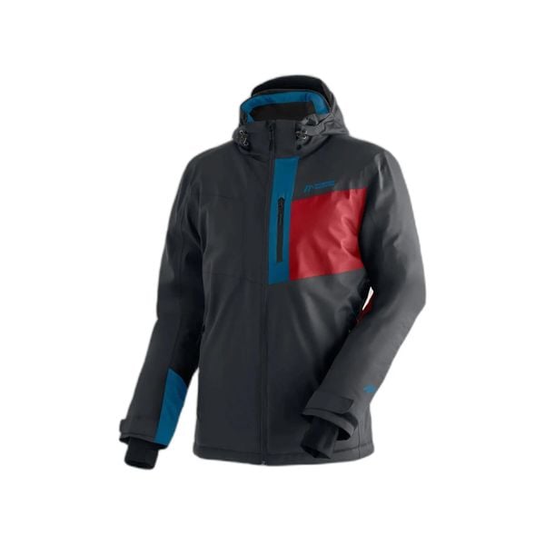 Kurtka narciarska Maier Sports Karleiten 2.0. Czarne kurtki narciarskie i snowboardowe damskie Maier Sports, m, bez wzorów, z materiału, bez kaptura, narciarskie. Za 1,192.50 zł.