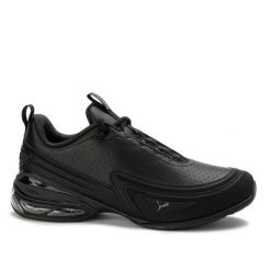 Buty męskie sportowe Puma MEZA SL. Czarne buty sportowe na co dzień męskie Puma, z jeansu, bez zapięcia, trekkingowe. Za 249.00 zł.