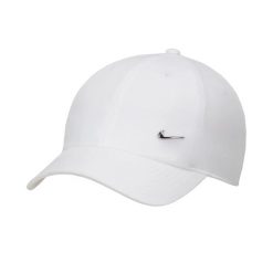 Czapka Z Daszkiem Unisex Dla Dorosłych DF Club. Białe czapki z daszkiem damskie Nike, bez wzorów. Za 169.99 zł.