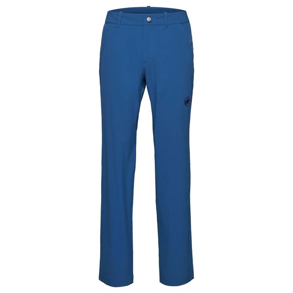 Spodnie Mammut Hiking V Pants Men Dorośli. Niebieskie spodnie materiałowe męskie Mammut, bez wzorów, z elastanu, sportowe. Za 460.99 zł.
