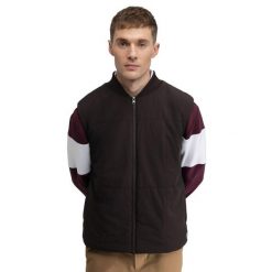 Męska ocieplana kamizelka golfowa Siroko Wedge Dark Brown. Brązowe kamizelki męskie SIROKO, m. Za 254.00 zł.