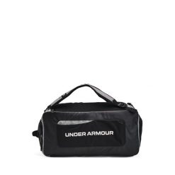 Torba Under Armour Contain Duo Medium BP Duffle - castlerock medium/black/white. Czarne torebki klasyczne damskie Under Armour, bez wzorów, bez dodatków. Za 279.99 zł.