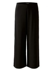 Miss Lagotte Spodnie w kolorze czarnym rozmiar: 34. Czarne spodnie materiałowe damskie Miss Lagotte, bez wzorów, z materiału, z podwyższonym stanem. Za 113.99 zł.