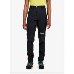 Spodnie softshell damskie Berghaus MTN Guide Alpine Pant. Czarne spodnie dresowe damskie Berghaus, na lato, bez wzorów, z softshellu. Za 642.39 zł.