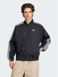 Adidas Kurtka bomber 168997 Czarny Loose Fit. Czarne kurtki męskie Adidas, l, bez wzorów, bez kaptura. Za 398.99 zł.
