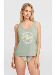 O'Neill Top w kolorze zielonym rozmiar: L. Zielone topy damskie O'neill, l, bez wzorów, z bawełny, bez kołnierzyka. Za 74.63 zł.