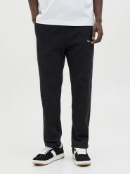 Jack & Jones Spodnie dresowe w kolorze czarnym rozmiar: M. Czarne spodnie dresowe męskie Jack & Jones, bez wzorów, z dresówki. Za 114.44 zł.