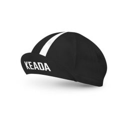 Podstawowa czapka kolarska – czarna. Czarne czapki męskie KEADA SPORTS, bez wzorów. Za 129.00 zł.