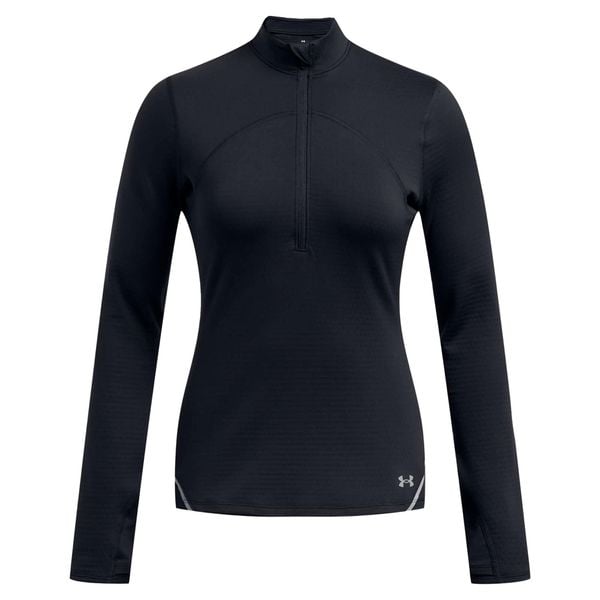 Bluza Under Armour Vanish Cw Z Zamkiem 1/2 Damskie. Czarne bluzy bez kaptura damskie Under Armour, l, z dzianiny. Za 348.99 zł.