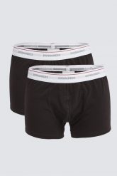 Bokserki męskie z rozporkiem 2-pak DSQUARED2. Bokserki męskie Dsquared2, bez wzorów. Za 299.00 zł.