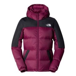 Kurtka turystyczna damska The North Face Diablo Down Hoodie. Brązowe kurtki damskie The North Face, xs, bez wzorów, z nylonu, z kapturem. Za 1,002.00 zł.