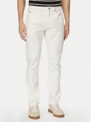 Tommy Jeans Jeansy Scanton DM0DM23270 Biały Slim Fit. Białe jeansy męskie Tommy Jeans. Za 409.99 zł.