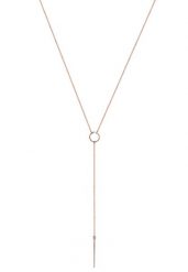 Elli Damski łańcuszek Y Geo Minimal ze srebra próby 925 Sterling Silver Naszyjniki 1 ct. Szare naszyjniki damskie Elli, na co dzień, srebrne. Za 293.99 zł.