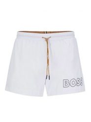 Hugo Boss Underwear Szorty kąpielowe w kolorze białym rozmiar: L. Białe szorty sportowe męskie Hugo Boss Underwear, l, z materiału, outdoorowe. Za 122.67 zł.