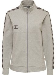 Bluza damska Hummel zip Lmove Classic. Szare bluzy bez kaptura damskie HUMMEL, xs, z dżerseju. Za 261.00 zł.
