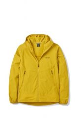 Kurtka softshell męska Borealis Hoody. Żółte kurtki męskie RAB, l, bez wzorów, z materiału, z kapturem. Za 539.99 zł.