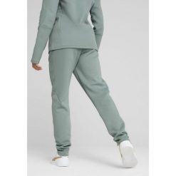 Damskie spodnie dresowe EVOSTRIPE PUMA Green Moon. Zielone spodnie dresowe damskie Puma, l, bez wzorów, z dresówki. W wyprzedaży za 129.00 zł.