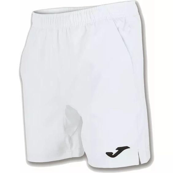 Spodenki tenisowe męskie Joma Master. Białe szorty męskie Joma, bez wzorów, sportowe. Za 73.99 zł.