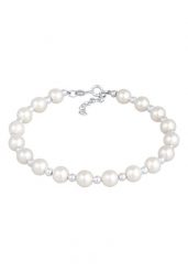 Nenalina Damski klasyczny elegancki z syntetycznymi perłami w srebrze 925 Sterling Silver Bransoletki 1 ct. Szare bransoletki damskie Nenalina, srebrne. Za 241.39 zł.