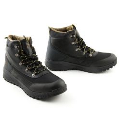 Buty trekkingowe męskie Fila Hikebooster Mid. Czarne buty trekkingowe męskie Fila, z materiału, bez zapięcia. Za 230.00 zł.