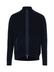 Bugatti sweter Mężczyźni drobna dzianina niebieski, M. Niebieskie swetry męskie Bugatti, m, bez wzorów, z dzianiny, bez kołnierzyka. Za 749.95 zł.