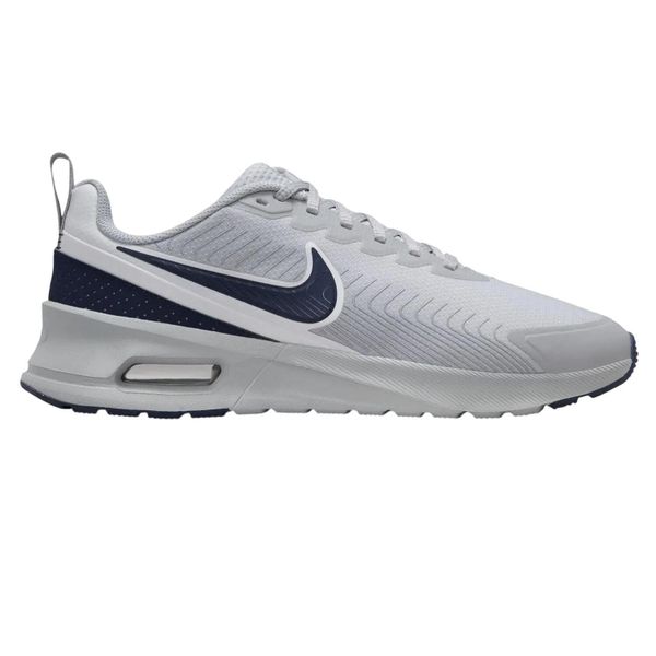 Buty Nike Air Max Nuaxis Szary/Cyber/Biały/Obsidian. Białe buty fitness męskie Nike, do biegania, nike air max. Za 404.75 zł.