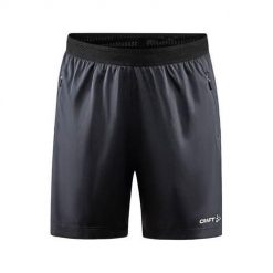 Spodnie treningowe damskie Craft Evolve Zip Pocket. Czarne spodnie sportowe damskie Craft, m, z materiału, na fitness i siłownię. Za 239.00 zł.