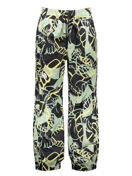 The North Face Spodnie narciarskie "Build Up" w kolorze zielono-turkusowym rozmiar: L. Zielone spodnie materiałowe męskie The North Face, bez wzorów. Za 357.63 zł.