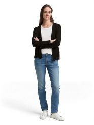 Tom Tailor Kardigan w kolorze czarnym rozmiar: M. Czarne kardigany damskie Tom Tailor, m, bez wzorów. Za 68.95 zł.