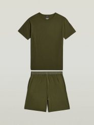 G-Star Piżama w kolorze khaki rozmiar: M. Brązowe piżamy męskie G-Star, m, bez wzorów, z bawełny, bez ramiączek. Za 209.95 zł.