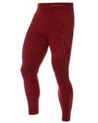 Termoaktywne męskie legginsy narciarskie Thermo. Czerwone bielizna termoaktywna męska Brubeck, m, bez wzorów, z dzianiny. Za 159.99 zł.