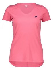 Asics Koszulka w kolorze różowym do biegania rozmiar: XL. Różowe bluzki sportowe damskie Asics, xl, bez kołnierzyka, bez ramiączek. Za 69.42 zł.