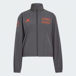 Bluza Dresowa Audi Revolut F1 Team Mechanics. Czarne bluzy sportowe damskie Adidas, xl, bez wzorów, z dresówki, bez ramiączek, bez kaptura. Za 479.00 zł.