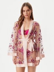 Guess Szlafrok O5GX01 KCQ90 Kolorowy Regular Fit. Szlafroki damskie Guess, l, z aplikacjami, z syntetyku. Za 859.99 zł.