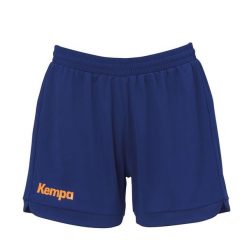 Szorty damskie Kempa Prime. Niebieskie szorty damskie KEMPA, bez wzorów, z materiału. Za 125.50 zł.