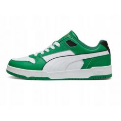 BUTY męskie PUMA Rbd Game Low sportowe skóra trampki niskie. Zielone trampki i tenisówki męskie Nike, bez wzorów, ze skóry, bez zapięcia. Za 299.00 zł.