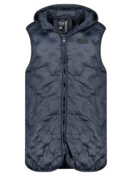 Geographical Norway Kamizelka "Vaniela" w kolorze granatowym rozmiar: XL. Niebieskie kamizelki damskie Geographical Norway, xl. Za 187.07 zł.