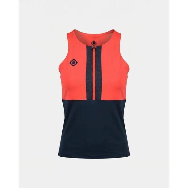 Damska koszulka techniczna SELMA – dekolt w serek lekka i oddychająca. Niebieskie t-shirty damskie IZAS, xl, bez wzorów, z materiału, bez kołnierzyka. Za 171.99 zł.