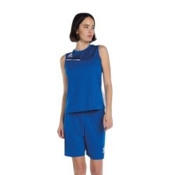 Damski tank top Errea Eloy. Białe topy damskie ERREA, bez wzorów, bez kołnierzyka. Za 231.50 zł.