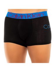 CALVIN KLEIN UNDERWEAR Bokserki w kolorze czarno-niebieskim rozmiar: S. Czarne bokserki męskie Calvin Klein Underwear, bez wzorów. Za 70.24 zł.
