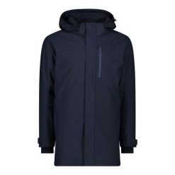 Parka softshell CMP. Czarne kurtki softshell damskie CMP, bez wzorów, z softshellu, bez kaptura. Za 675.50 zł.