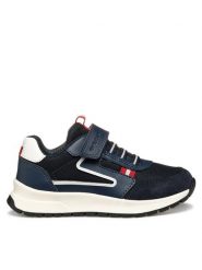 Geox Sneakersy J Briezee J36GMA 01454 C4244 M Granatowy. Niebieskie buty sportowe chłopięce Geox, z materiału, bez zapięcia. Za 169.99 zł.