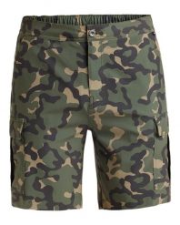 Spodenki hybrydowe dla Mężczyzn HALF 19" Beżowy. Zielone szorty męskie Quiksilver, z elastanu, bez kołnierzyka. Za 249.99 zł.